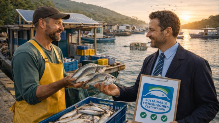 A certificação valoriza o pescado sustentável e amplia acesso a mercados mais exigentes, explica Joel Alves.